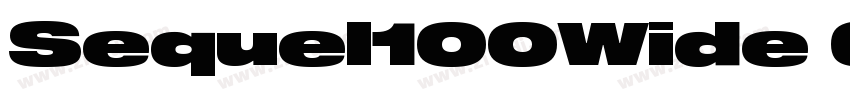 Sequel100Wide 65Roun字体转换 Sequel100Wide 65Roun字体转换